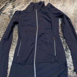 Lululemon Nice Asana Jacket *Ruffle Black Size 2